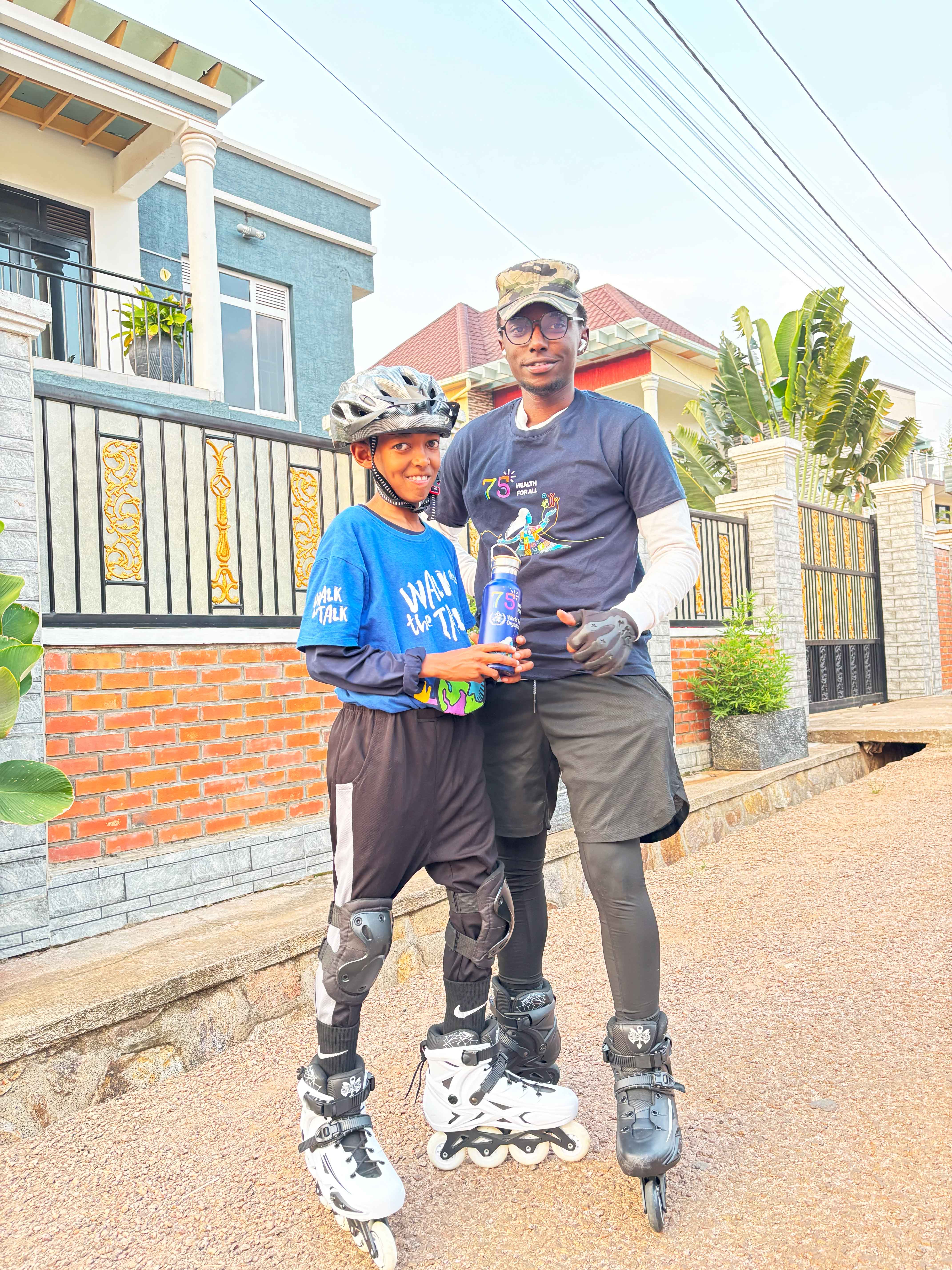 Rollerblading portrait 1