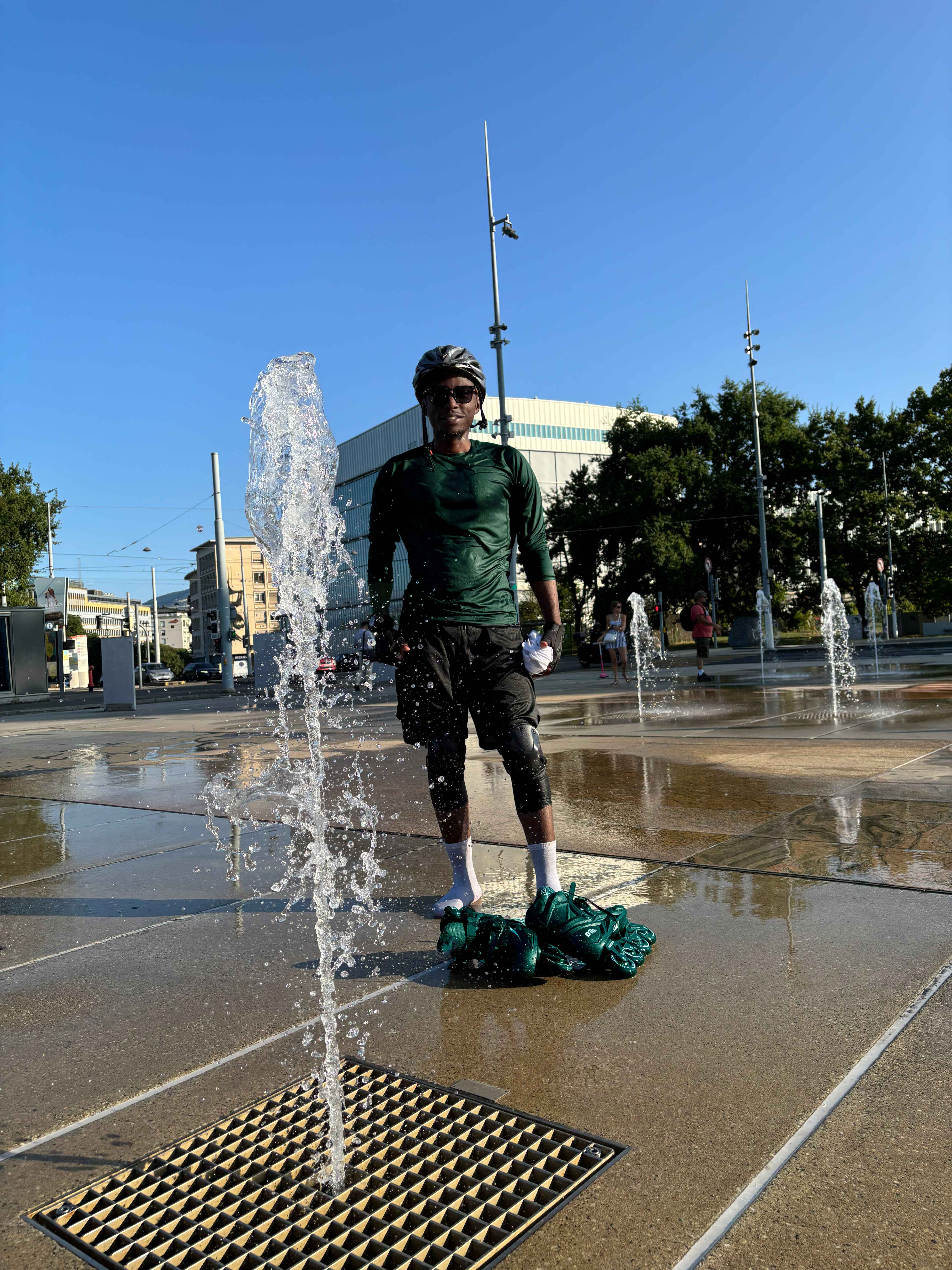 Rollerblading portrait 2
